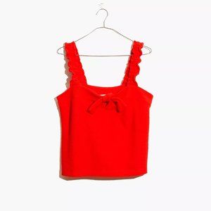 NWT Madewell Tie-Front Tank Top